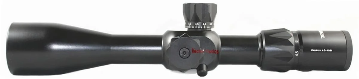 Векторная оптика Capricorn 4,5-14x44 FFP Riflescope Parallax Focus от 10 м 1/10 MIL Регулировочная винтовка Shock Proof. 50 BMG