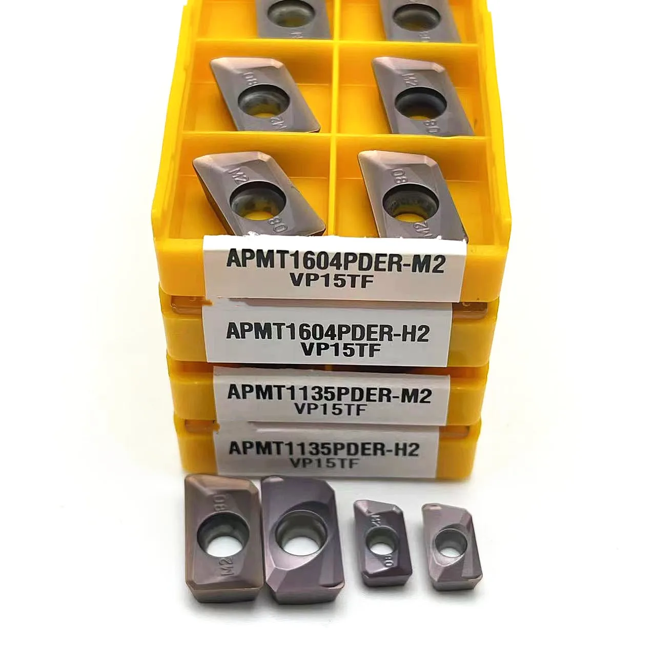 APMT1604 APMT1135 PDER M2 H2 VP15TF carbide insert milling cutter APMT 1135 APMT 1604 end milling cutter CNC milling cutter  - buy with discount