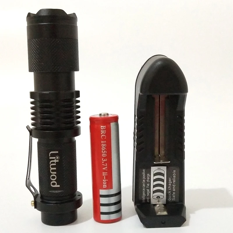 Option G Litwod Z201301 XM-L2 U3 Micro USB Перезаряжаемый светодиодный фонарик масштабируемый 5 режимов Переключатель алюминиевый фонарь фонарик факел - Испускаемый цвет: Option G