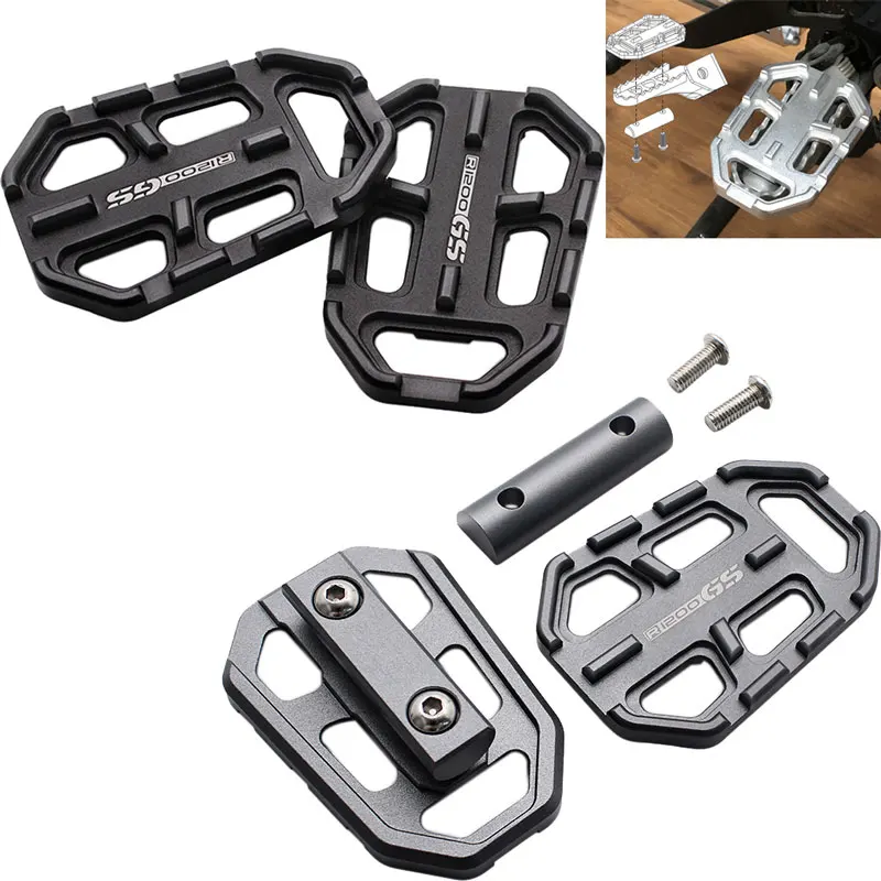 Norsson – repose-pieds larges en aluminium pour moto, pour BMW G310GS F750GS F850GS R1200GS R Nine T Scrambler