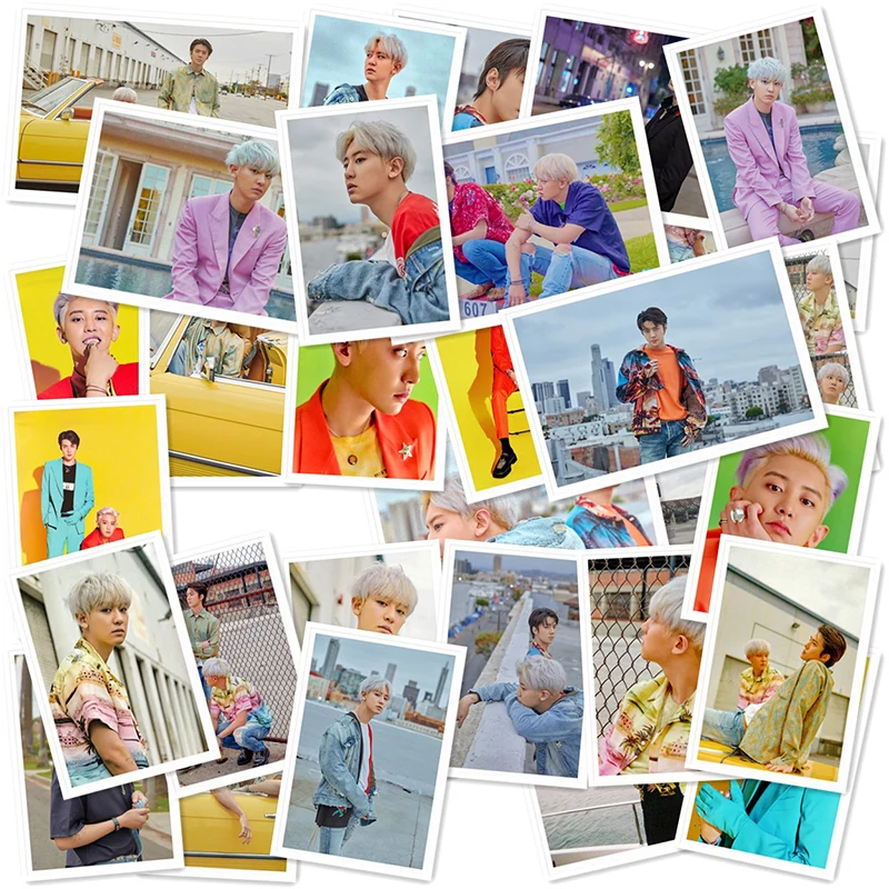 Фотокарта Kpop EXO SC What a Life Polaroid Lomo HD Chanyeol Baekhyun 40 шт. | Канцтовары для офиса и дома