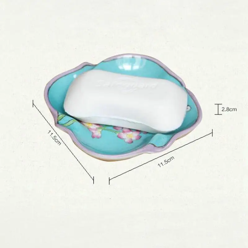 Деликатная ручная роспись пластина Пепельница держатель ювелирных украшений