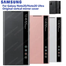 Samsung Original Smart View Mirror Flip Case Cover For Samsung Galaxy Note20 Note 20 Ultra 5G Smart Clear View Cover