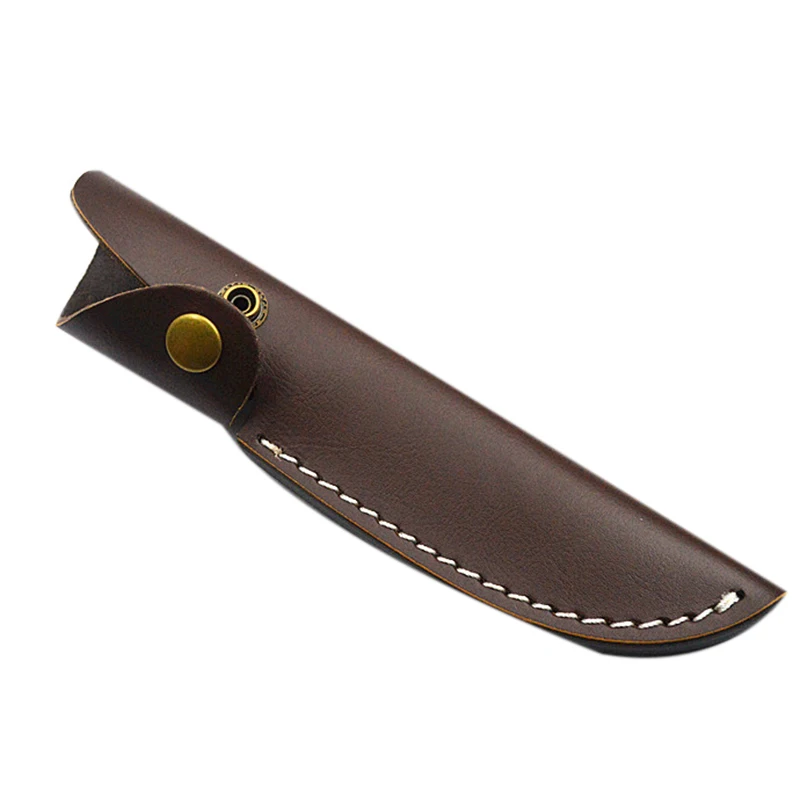 Promotion! Leather Knife Sheath for Butcher Kitchen Knife Cover for Chef Knives