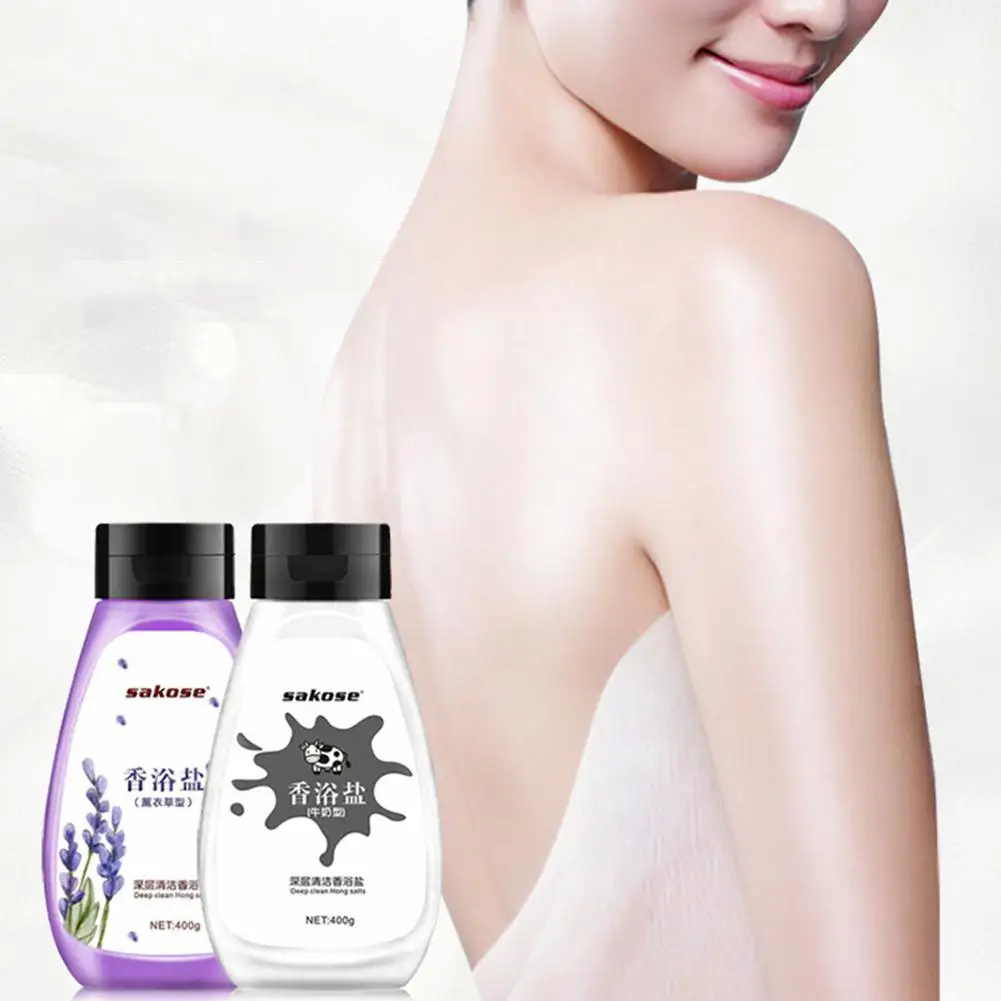 Отбеливающий Отшелушивающий гель для душа с молоком лаванды глубокое очищение