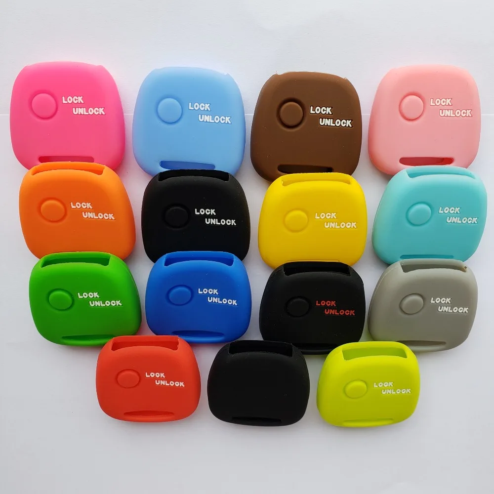 Силиконовый чехол для ключа Suzuki Wagon R Moko Nissan PINO Mazda 1 кнопка 20 шт./лот|key case for car|fob