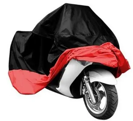

Universal Red Waterproof Motorcycle Cover Outdoor Protector Dustproof Prevent Sun Rain Snow Bike Motorbike Cover