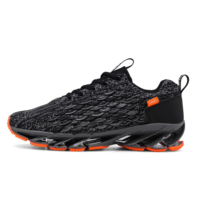 9035-Black Мужские кроссовки для бега, спортивная обувь, модные кроссовки для тренировок, уличные кроссовки для ходьбы, бега, тенниса, мужские кроссовки амортизирующие - Цвет: 9035-Black