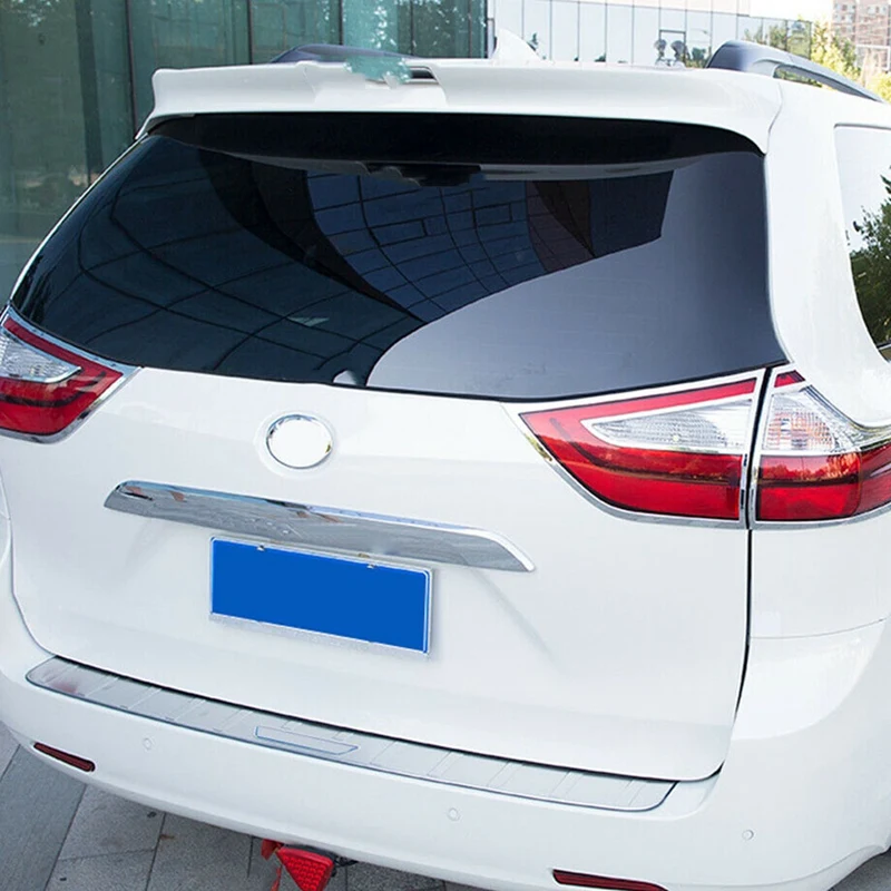 Для Toyota Sienna 2015 2020 хром задний светильник задняя крышка лампы рамка литья