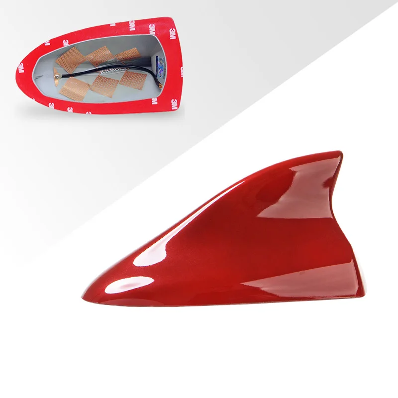 Red Advanced Style Ramble, новинка, антенна в виде акульего плавника, автомобильные радио антенны, автомобильные сигнальные антенны, чехлы для внедорожников, для джипа патриота и компаса - Цвет: Red Advanced Style
