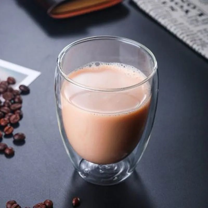 D 350ml 1 шт. термос для воды, кофе чашки набор противостоящий теплу с двойными стенками, Стекло пивной бокал, Кубок ручной работы, может использоваться в качестве: пивного Чай виски Стекло чашки - Цвет: D 350ml