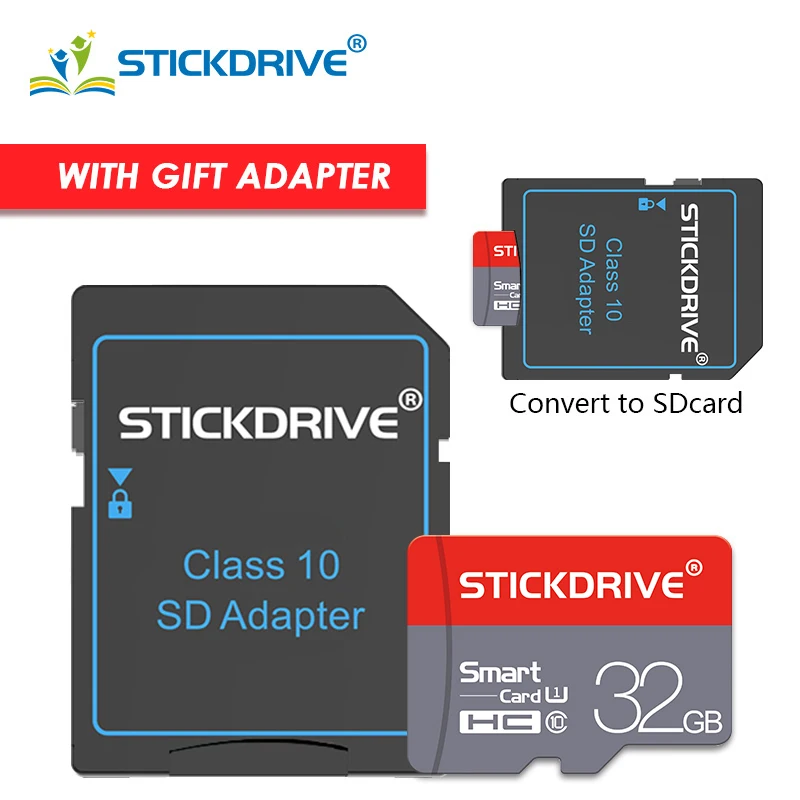 

Micro SD 16 32 64 128 10 UHS-1 SDXC SDHC - TF 32