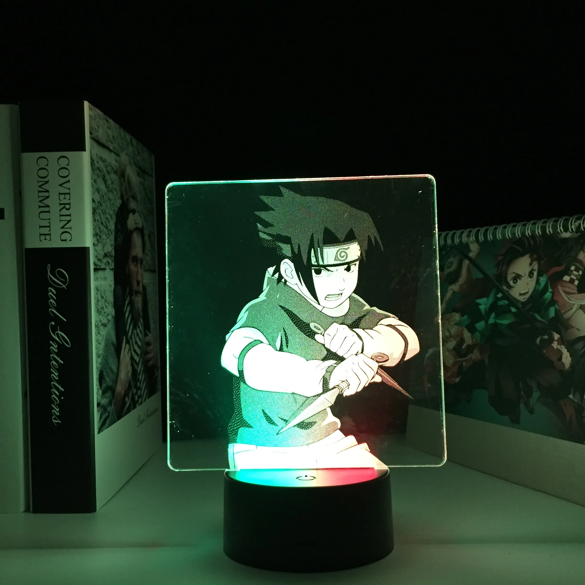 

Dual Color Anime Figure LED Night Light for Child Bedroom Decor Birthday Gift Light Manga LED Two Tone Colorful Acrylic Lamp