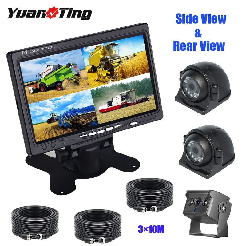 Камера заднего вида YuanTing инфракрасная Водонепроницаемая камера с функцией