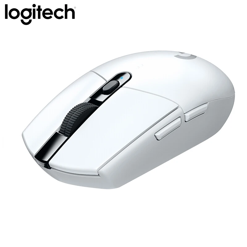 White Игровая беспроводная мышь logitech G304 с датчиком LIGHTSPEED HERO, 12000 точек/дюйм, геймерская мышь для Windows Mac, игровая мышь - Цвет: White