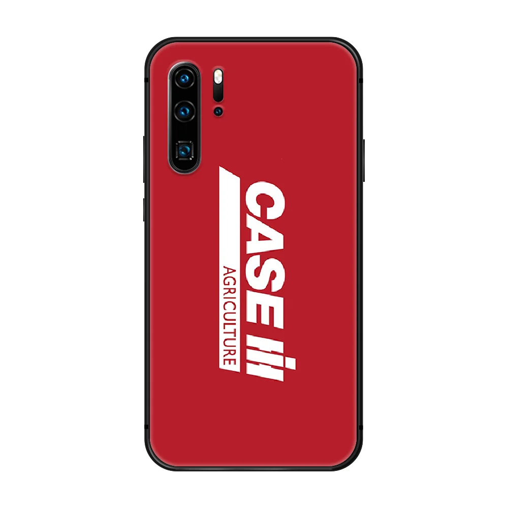

CASE IH Tractor brand Phone Case Cover Hull For Huawei P8 P9 P10 P20 P30 P40 Lite Pro Plus smart Z 2019 black prime fashion Etui