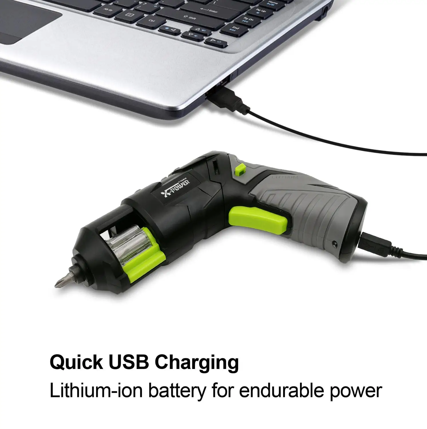 Мини аккумуляторная электрическая отвертка с пистолетным дизайном