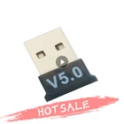 Беспроводной USB Bluetooth-адаптер 5.0, портативный музыкальный аудиоприемник, передатчик для ПК, динамика, мыши, ноутбука