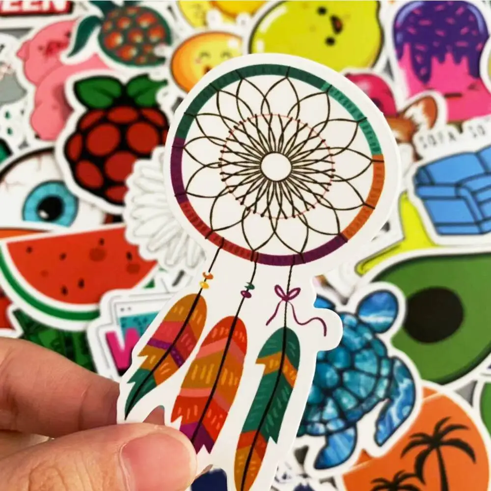 Высокое качество водонепроницаемый мультфильм Граффити наклейки VSCO девочка