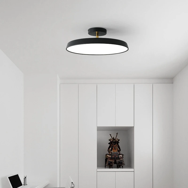 

Nordic Decorative aluminum ultra-thin ceiling lights minimalist design for porch Living Dining balcony Bedroom Home Decor
