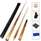 Бильярдный снукер 34 99, 5 мм, 57 дюймов, 145 см, кленовый кий с наконечником кия, поставляется с удлинителем