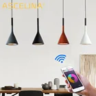Современный подвесной светильник ASCELINA в скандинавском стиле, Кухонное освещение для баров, домашняя спальня, Подвесная лампа для кафе, современная лампа
