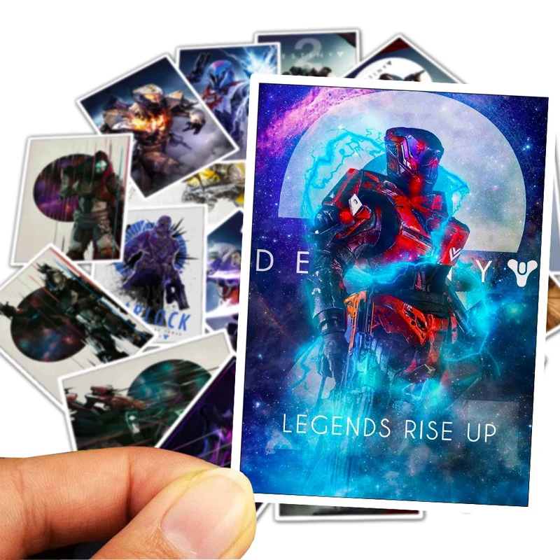 25 шт. игра Destiny 2 игрушечные наклейки для элементы стайлинга ноутбука и автомобиля