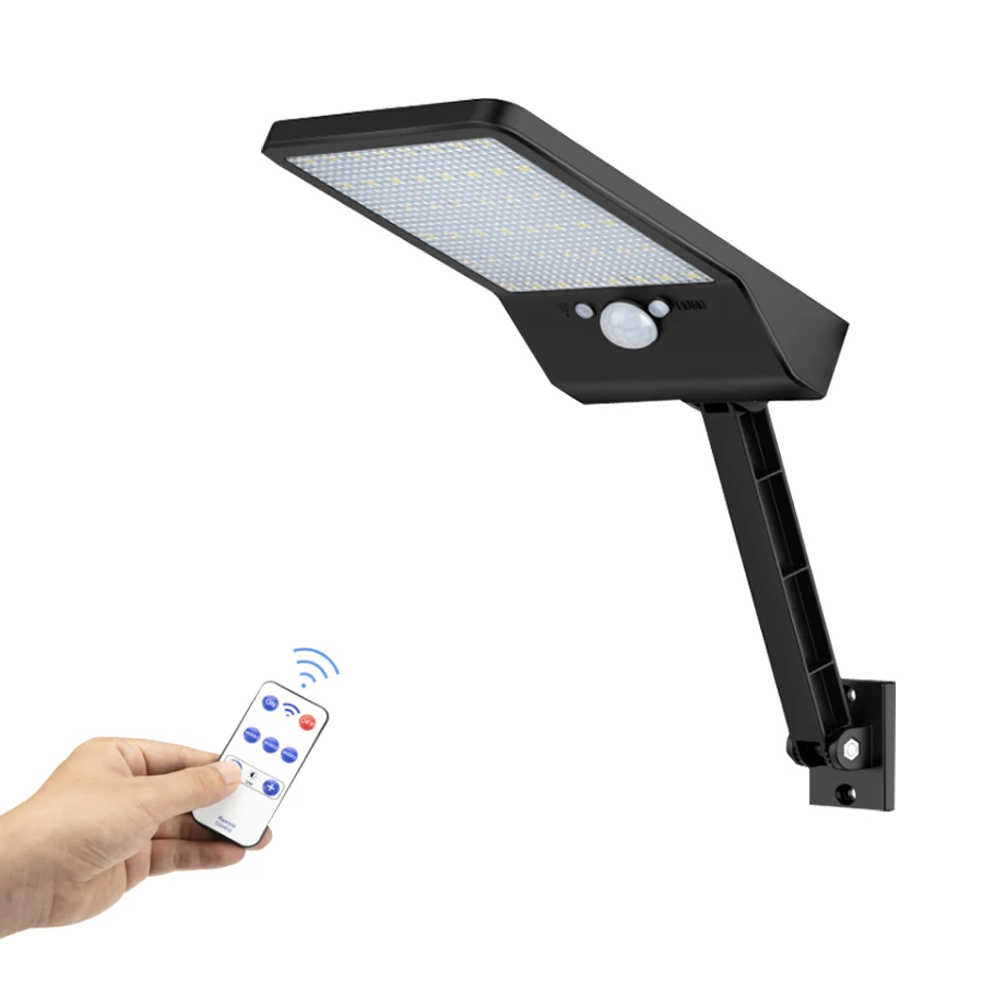 Светодиодный настенный светильник на солнечной батарее для сада прожектор с