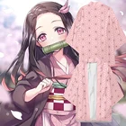 Кимоно-убийца демонов Mizuko, милый плащ, пижама для мужчин и женщин, домашнее повседневное кимоно-плащ-убийца демонов, шаль