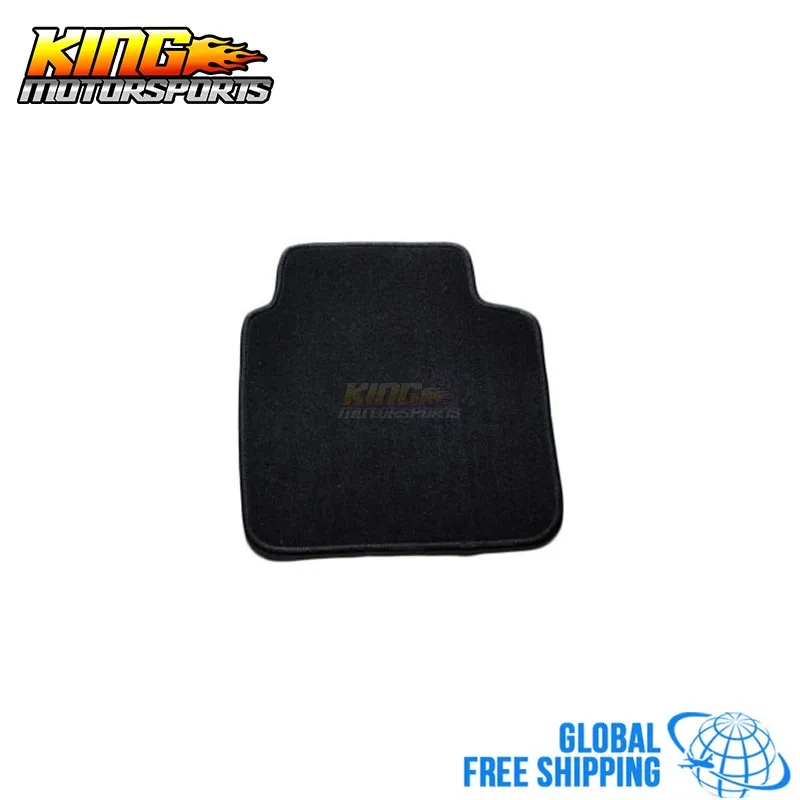 Подходит для 02-06 Toyota Camry 4Dr черные нейлоновые коврики спереди и сзади 4 шт.