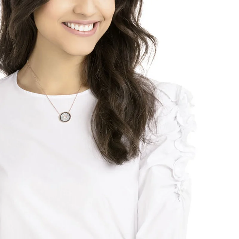 

HERO High Quality Original Copy 1:1SWA Eye Necklace Logo Gift Preferred Free Package Manufacturers Wholesale