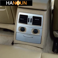 car styling armrest rear air conditioner outlet frame decorative cover trim for bmw 3 series e90 2005 2011 interior stickers