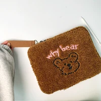 korean 11 13 inch tablet case pouch cartoon bear sleeve laptop bags for student girls ipad pro 11 liner bag protective cover