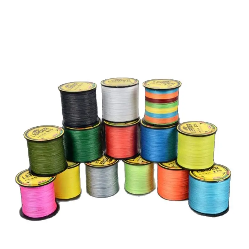 

LidaFish Brand New 300m 8 braided PE braided wire high quality imported raw silk strong horse fish line professional technology