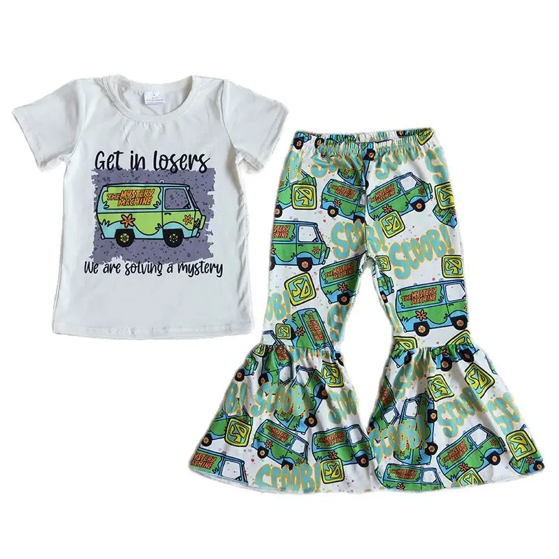 Оптовая продажа милая модная детская одежда для маленьких девочек с белыми