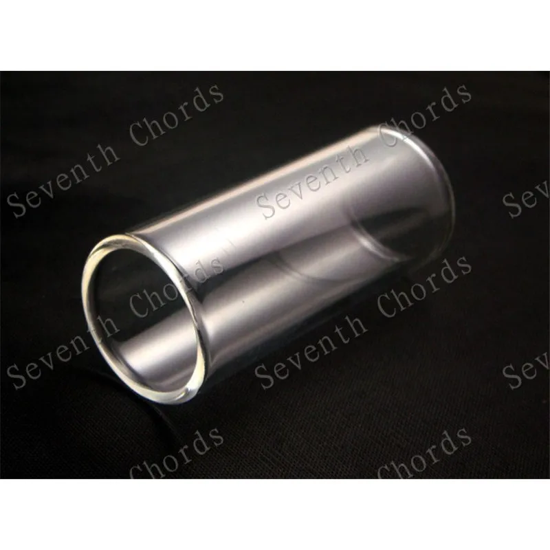 Фото 1Pcs Glass Guitar Slide Crystal Guitar Stick Slide Long Length 61mm 22.5mm Inradius Musical Instrument Accessories Parts №3