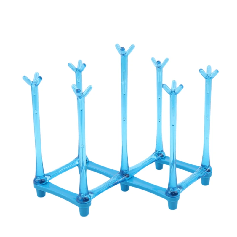 Новая пластиковая сушилка для кухонных чашек стеклянная бутылка слива модный