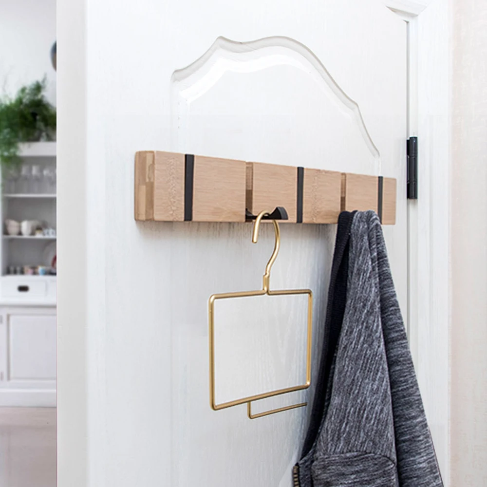 Модный домашний декор складная шляпа вешалка для одежды дверей спальни прихожей