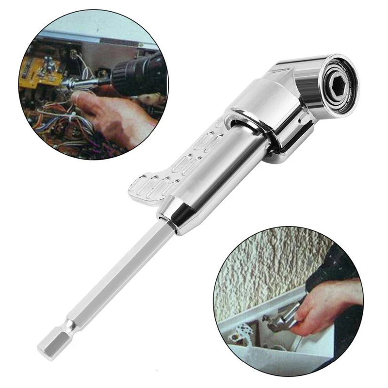 

105 Degree Electric Screw Electric Drill Bit Cornerer Tool Screwdriver Turning Hex Handle Accessories
