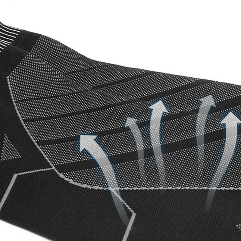 Длинный наколенник нескользящий дышащий трикотажный протектор для поддержки