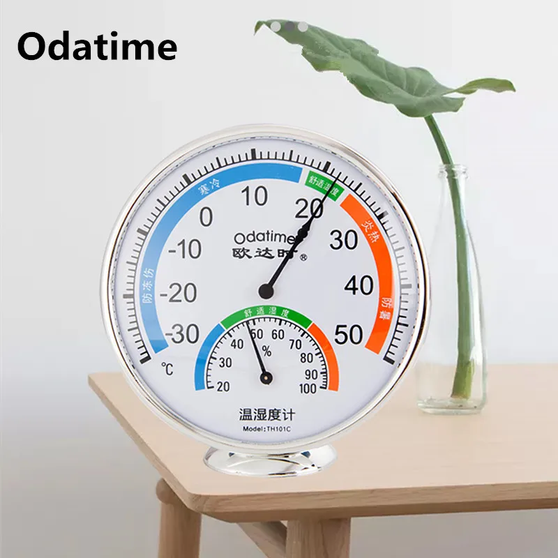 

Odatime Home Use Hygrometer Indoor Outdoor 2 In 1 Accurate Temperature Humidity Meters Mechanical Room Thermometer Hygrometer