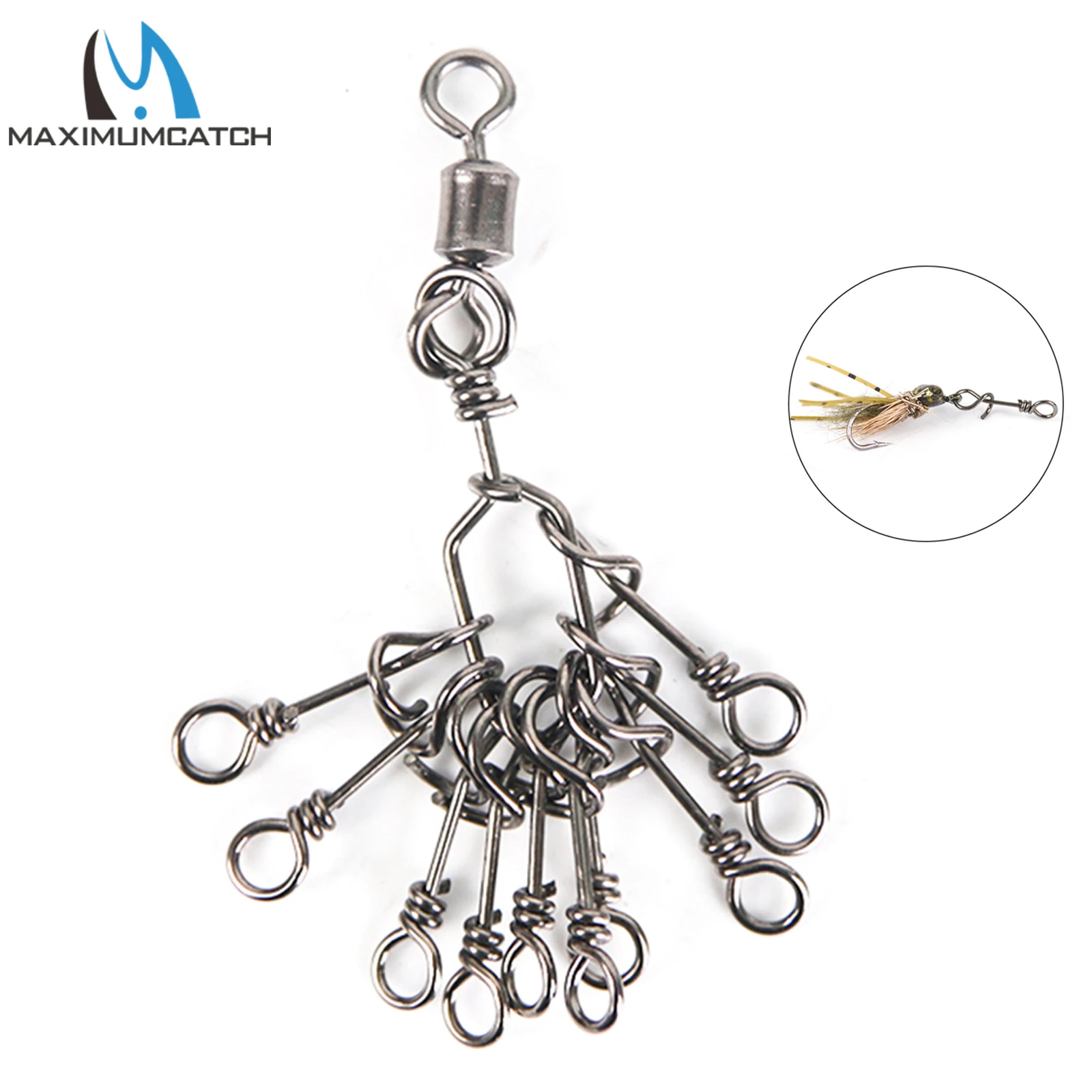 Maximumcatch 10 шт./лот Плетеный зажим для ловли нахлыстом лососевый Пластилин