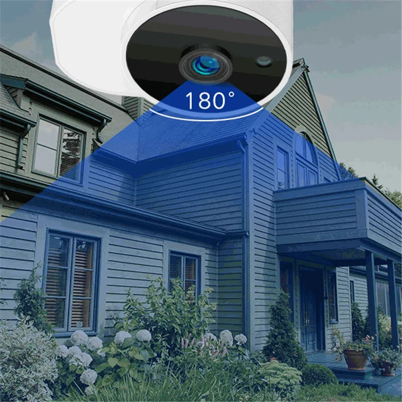 Наружная панорамная IP камера XVV 360 1080P беспроводная наблюдения с Wi Fi и ночным