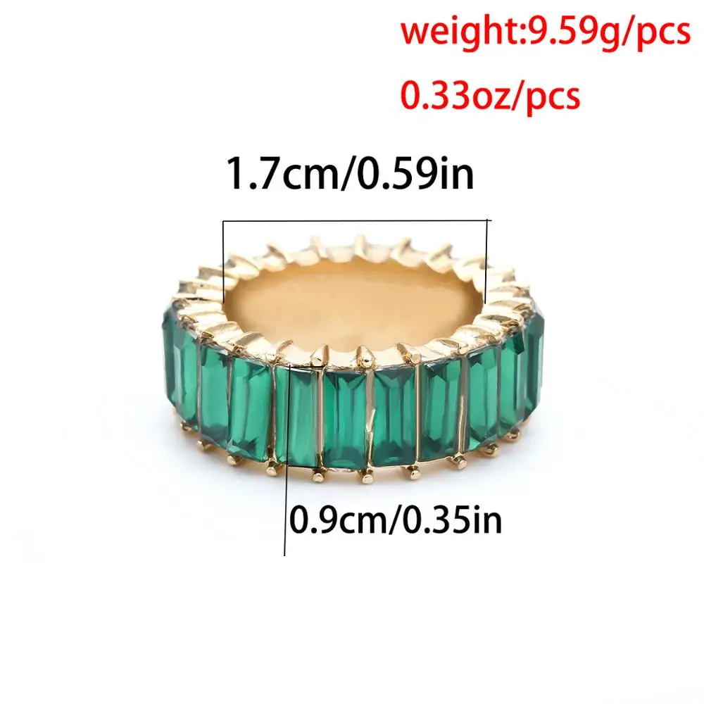 Мода 2019 медные тонкие линии кубического циркония кольца для мужчин и женщин