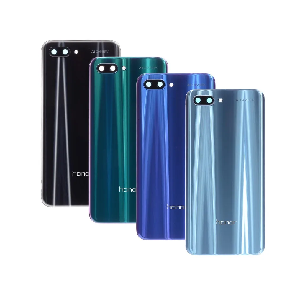 Стеклянный корпус для huawei honor 10 крышка батареи с объективом камеры для honor 10 задняя крышка Запасные части