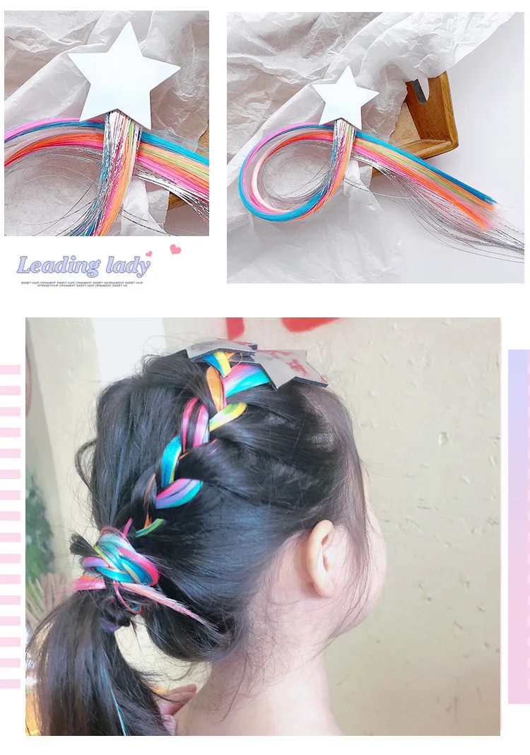 Заколка для волос в виде единорога девочек Шпилька Корейском стиле супер