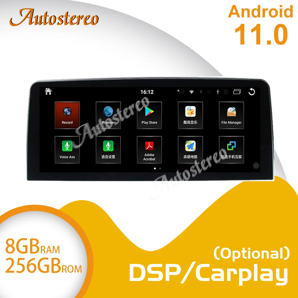 

Автомобильный мультимедийный плеер, 12,3 дюймов, Android 11,0, 8 + 256, для BMW 4, F32, F33, F36, BMW 3GT Series, F34, стерео, GPS-навигация, радио, головное устройство