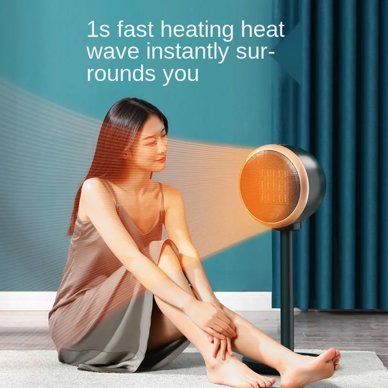 

Vertical quick heating fan home small sun remote control energy-saving electric heater cold and hot electric heating