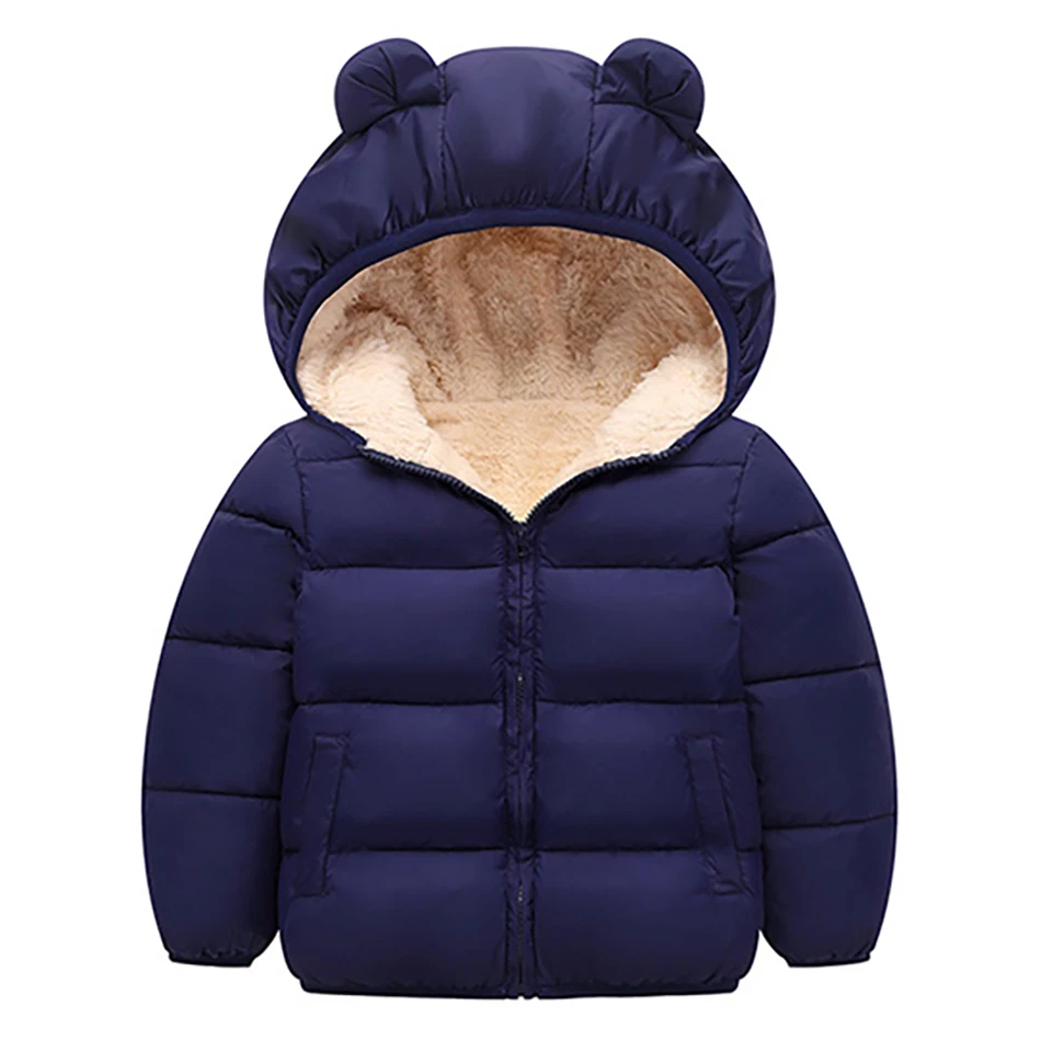 Куртка для маленьких девочек Осень зима 2020 куртка пальто детская теплая верхняя