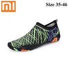 Кроссовки Xiaomi Mijia унисекс, быстросохнущие, дышащие, для плавания и дайвинга, для мужчин и женщин, Размеры 35-46